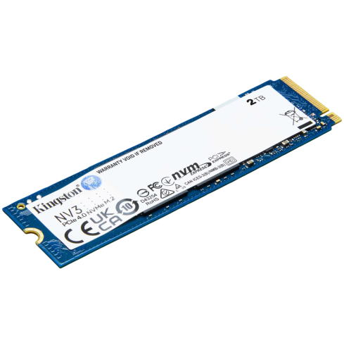 SSD Kingston 2TB NV3 M.2 2280 PCIe 4.0 NVMe SSD, EAN: 740617344783