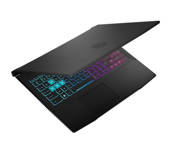 Лаптоп MSI Katana 15 B13VEK, i5-13420H (8C/12T, up to 4.60GHz, 12 MB), GeForce RTX 4050 6GB GDDR 194 AI TOPS, w/MUX, 15.6" QHD (2560x1440), 165Hz, IPS-Level DCI-P3 100%, 16GB DDR5 2x8 5200MHz, 512GB NVMe Gen4x4 SSD,WiFi 6E, 4-Zone RGB Gaming Kbd, NO OS, 2