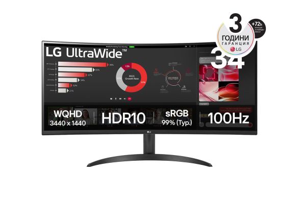 34 LG 34WR50QK-B