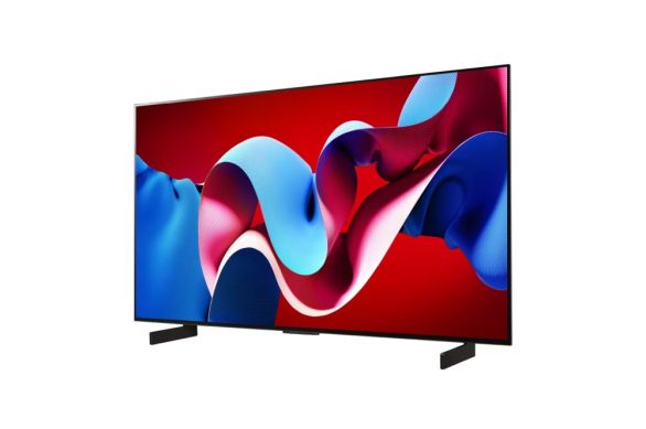 TV LG OLED42C41LA, 42" UHD OLED evo, 4K (3840 x 2160), DVB-C/T2/S2, Full Cinema Screen, Alpha 9 AI 4K Gen7, 144Hz, ThinQ AI, HDR10, VRR, NVIDIA G-SYNC, AMD FreeSync, Dolby Vision, Dolby Atmos, Wi-Fi, Bluetooth, HDMI, USB, Airplay 2, Multi View, Met