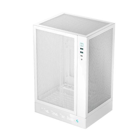 DeepCool кутия Case mini-ITX - CH170 DIGITAL White