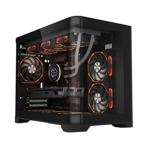 1stPlayer Case mATX - UV6 Black
