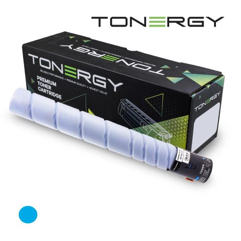 Tonergy Compatible Toner Cartridge KONICA MINOLTA TN-221/TN-321 A8K3450, Cyan 21k