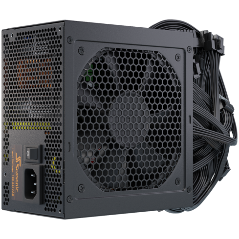 Seasonic B12 BC-650 Bronze, 80 PLUS BRONZE, 120mm Fan, Flat black cables, 5 Years Warranty (1Y651BCRT3A15X)