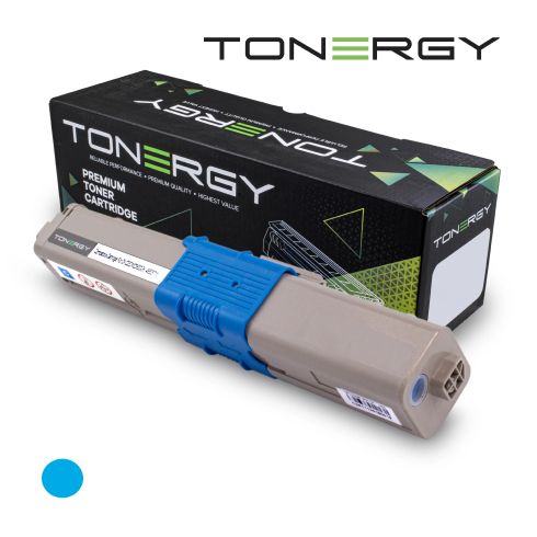 Tonergy Compatible Toner Cartridge OKI 46508711 Cyan, 3k