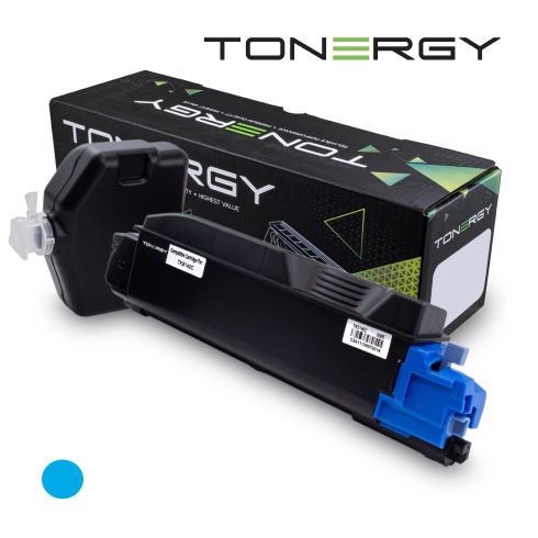 Tonergy Compatible Toner Cartridge KYOCERA TK-5140 Cyan, 5k