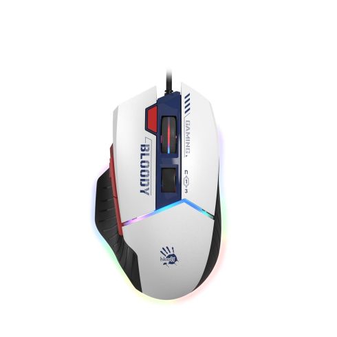A4tech Bloody W95Max Sports Navy RGB Light Gaming Mouse, 12000cpi