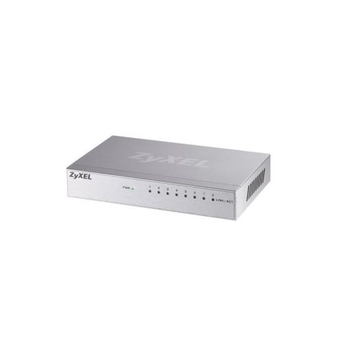 Comutator ZYXEL GS-108B v3, 8 porturi, Gigabit, carcasa metalica