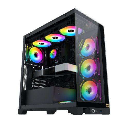 Xigmatek кутия Case EATX - Endorphin Ultra - 4 ARGB fans