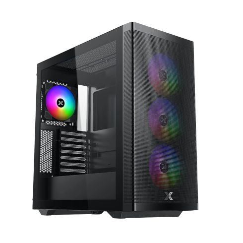 Xigmatek Case EATX - Osiris - Mesh, 4 x 140 mm ARGB fans