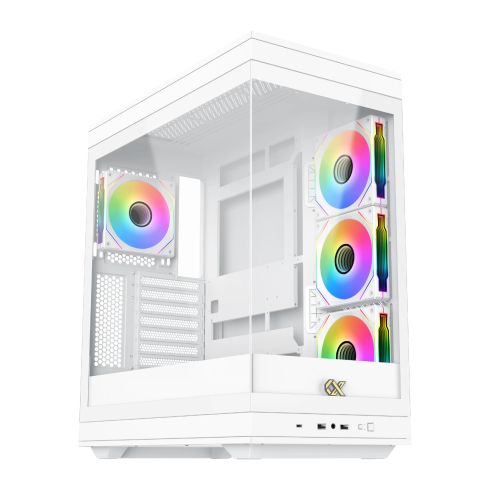 Xigmatek Case EATX - Meta Arctic - 4 x 120 mm ARGB fans