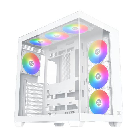 Xigmatek Case ATX - AQUA V AIR ARCTIC - 7 ARGB Fans
