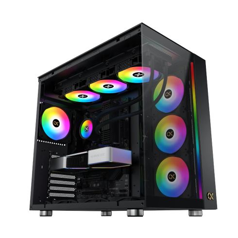 Xigmatek Case EATX - AQUA ULTRA AIR - 7 ARGB Fans