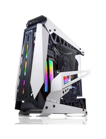 Raijintek Case EATX - NYX PRO WHITE - Open Frame, Full Aluminum