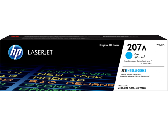 W2211A 207A CYAN LJ TONER