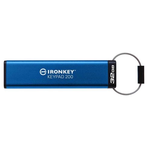 USB памет KINGSTON IronKey Keypad 200 - 32GB XTS-AES 256-bit
