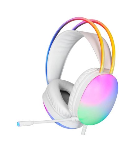 Xtrike ME Gaming Headphones GH-511 - 50mm, RGB, White