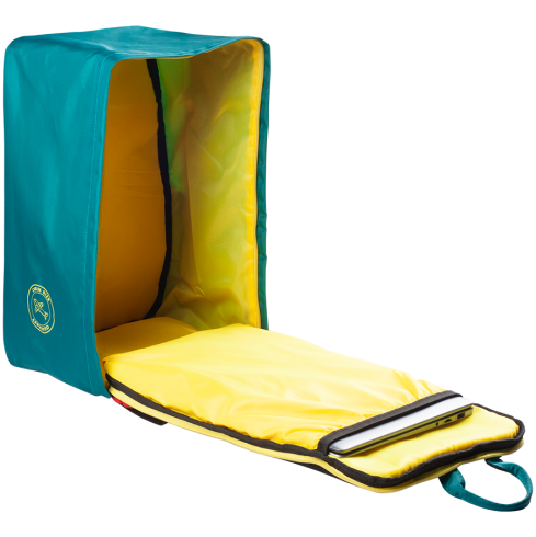 CANYON CSZ-03, cabin size backpack for 15.6'' laptop,polyester,dark green