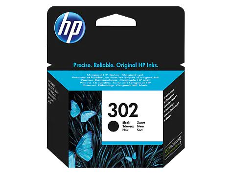 F6U66AE 302  BLACK INK CARTRID