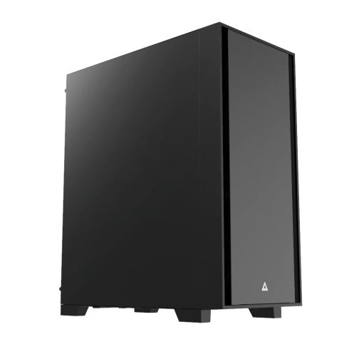 Cutie Montech AIR 1000 SILENT, carcasă de mijloc turn, panouri de izolare fonică, ventilatoare silențioase 3x120 mm, negru