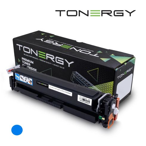 Cartuș de toner compatibil Tonergy Cartuș de toner compatibil HP 202X CF501X CANON CRG-054H Cyan, capacitate mare 2.5K