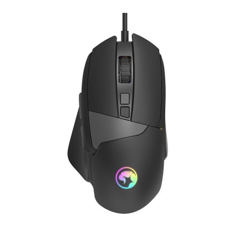 Marvo Gaming Mouse M411 RGB - 12800dpi, programmable, 1000Hz
