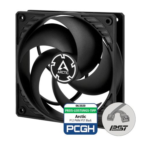 Arctic Fan 120mm P12 PWM PST black/black - 200-1800rpm - ACFAN00120A