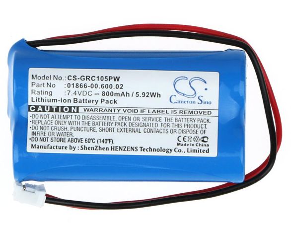 Battery for irrigation system computer GARDENA C1060 plus Solar  7.4V 800mAh Cameron Sino