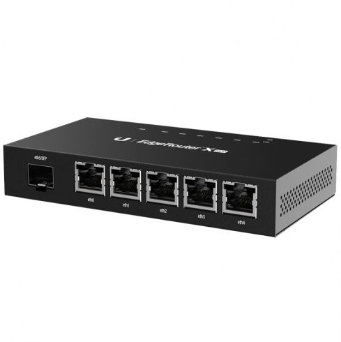 EdgeRouter X, 6 porturi, PoE, SFP
