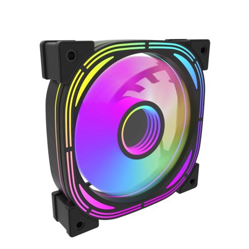 Darkflash Fan 120mm Infinity 24R Pro - Infinity Mirror, ARGB, Reverse - Black