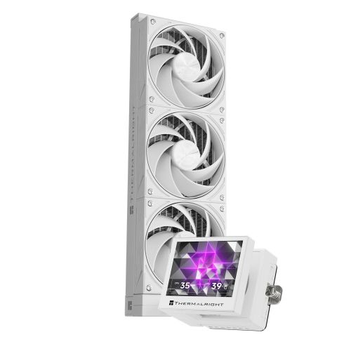 Thermalright Water Cooling Stream Vision 360 White - 3.5 inch Full Color LCD Display