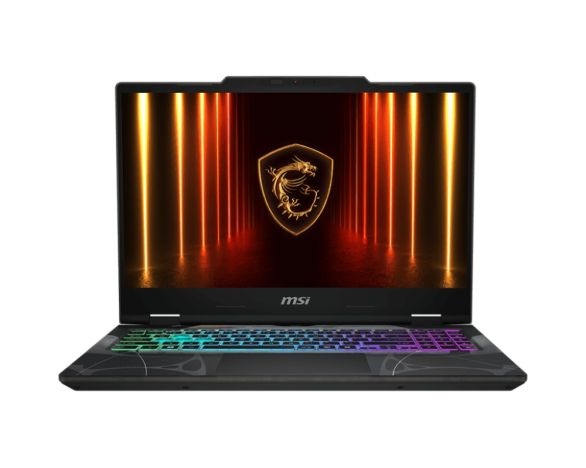 Лаптоп MSI Cyborg A15 AI B2HWFKG, AMD Ryzen 5 240 (6C/12T, 22MB, up to 5.0 GHz), NVIDIA GeForce RTX 5060 8GB GDDR7 572 AI TOPS, 15.6" FHD (1920x1080) 144Hz, IPS-Level, 16GB DDR5 2x8 5600MHz, 512GB SSD Gen4x4, WiFi 6E, BT5.3, 4 Zone RGB, Kbd, NO OS, 2.1kg