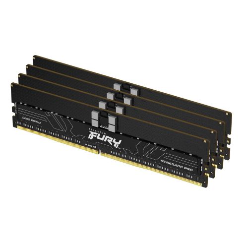 Memory FURY Renegade Pro 128GB(4x32GB) DDR5 6400MHz CL32 RDIMM - KF564R32RBE2K4-128