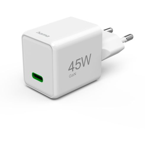 Зарядно устройство HAMA мини 220V 45W USB-C USB-A PD