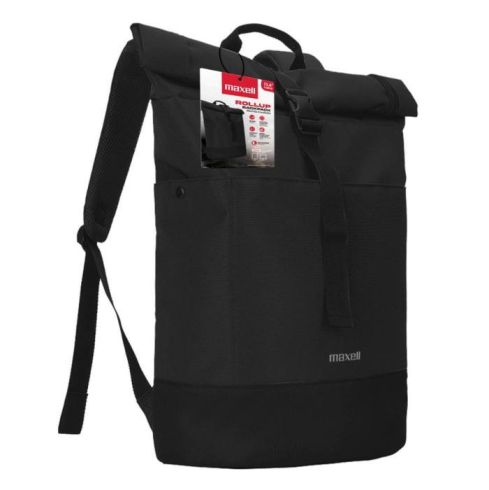 MAXELL BX350 ROLLUP Laptop Backpack, 16"