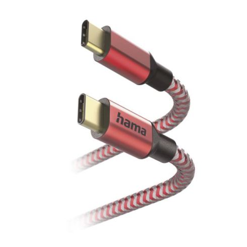 Кабел USB Hama Reflective Type-C - Type-C 1.5м