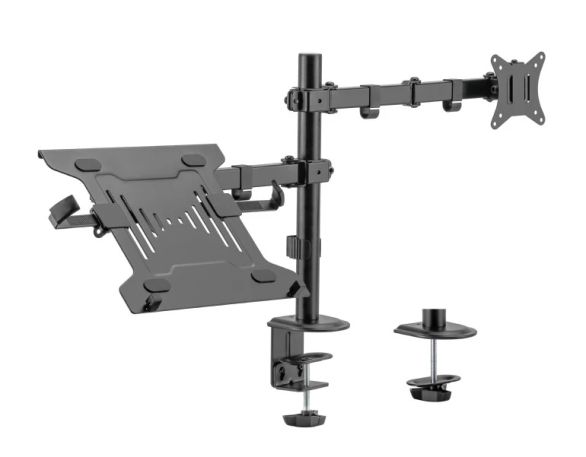 Gembird Monitor Mount with Laptop holder - MA-DA-03