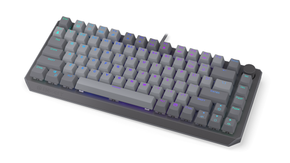 Endorfy mechanical keyboard Thock V2 75%, PBT, Endorfy Red switch, US Layout