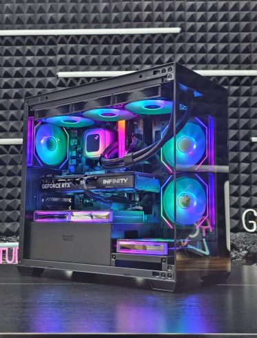 Ryzen 7-7800X3D/ RTX 5070/ RAM 32GB/ SSD 1TB/ Водно Охлаждане/ Геймърски компютър Dark Reaper DR0024