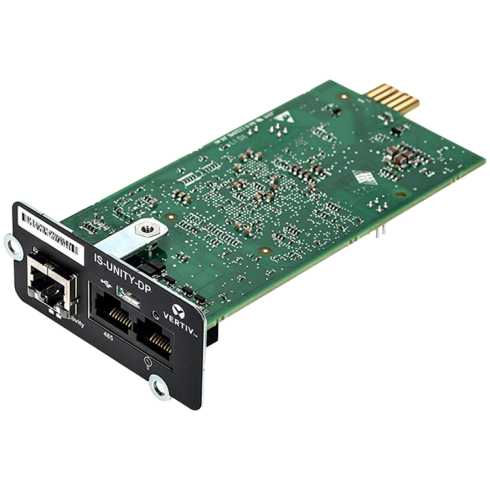 Vertiv 10/100 Mbit Ethernet SNMP, Device Web Page, with MIB and configuration cable