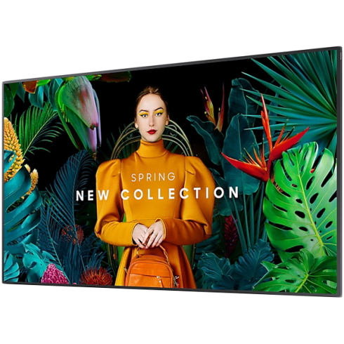 Widescreen display, Samsung LFD QB43C, 43" 16/7 8ms, 3840x2160, 350nit, WiFi, Bluetooth, Built in Speaker, HDMI, USB