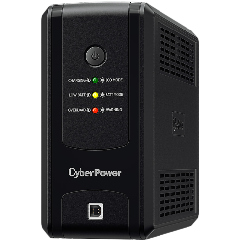 CyberPower UPS with AVR, 850VA/425W, Line-Interactive, 3x Schuko, Runtime at 90W ( min ):20, Surge and Spike protection; GreenPower UPS; UT850EG