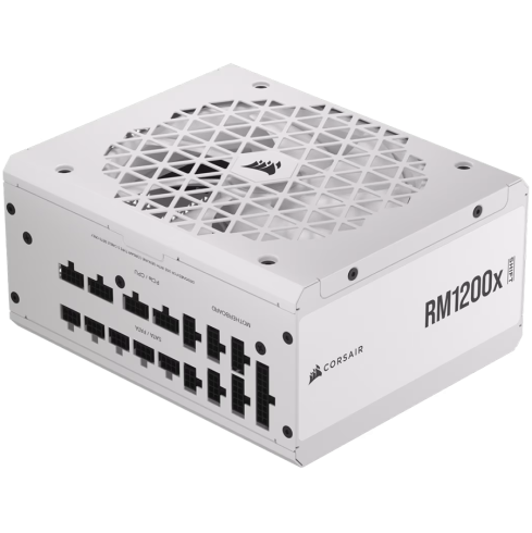 CORSAIR RM1200x Shift White, 1200 Watt, 80 PLUS GOLD, Fully Modular