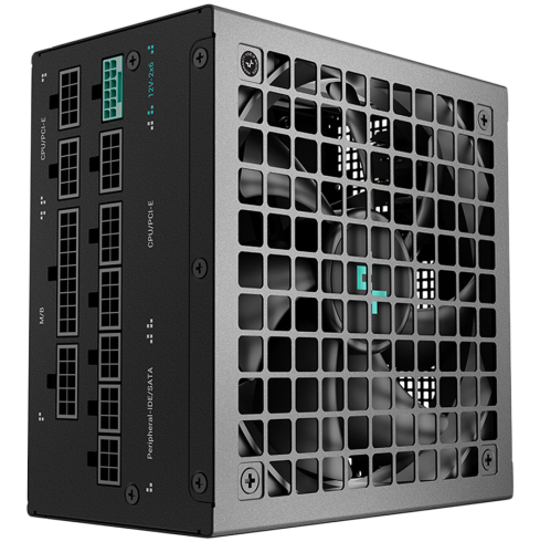 DeepCool Gamer Storm, PN1000-M, 1000W, 80 Plus GOLD, ATX12V V3.1, Japanese Capacitors, Fully Modular, Black Sleeved Cables, Hydro Bearing 120mm Fan, OPP/OVP/SCP/OTP/OCP/UVP/SIP/NLO, R-PNA00M-FC0B-JGEU, 10Y