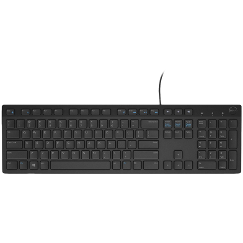 Keyboard Dell KB216 Multimedia, US International (QWERTY), Black