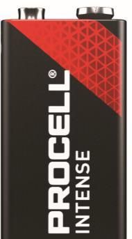 Alkaline Battery 6LF22  9V 1pk bulk  INTENSE MX1604  PROCELL