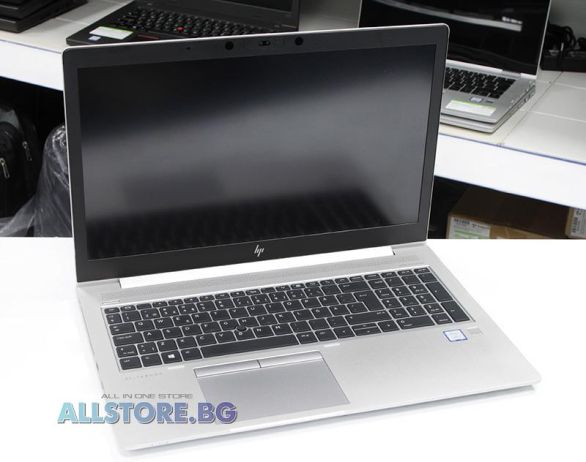 HP EliteBook 850 G5, Intel Core i5, 8192MB So-Dimm DDR4, 256GB M.2 NVMe SSD, Intel UHD Graphics 620, 15,6" 1920x1080 Full HD 16:9, grad B