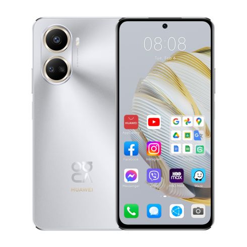 Telefon mobil Huawei Nova 10 SE Silver, BNE-LX1, 6.67", 2400x1080, Qualcomm Snapdragon 680 4G, 8GB, 128GB, Cameră 108+8+2MP/ Față 16MP, 4500mAh, FPT, BT 5.0, USB0, HMS 2. , EMUI 12