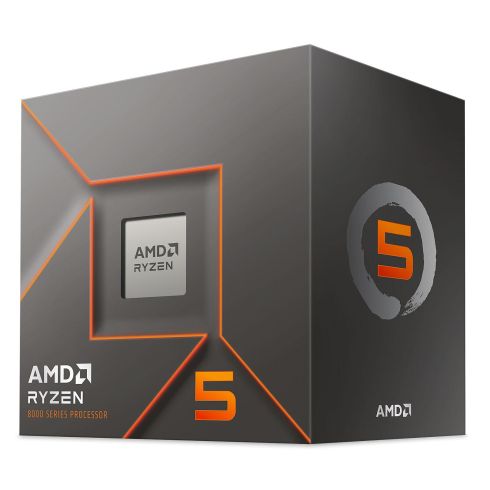 CPU AMD RYZEN 5 8400F, 6-Core 4.2GHz (Up to 4.7GHz) 22MB Cache, 65W, AM5, BOX