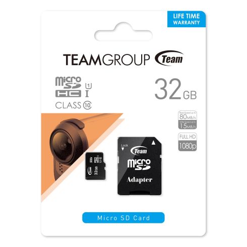 Card de memorie Team Group 32GB Micro SDHC/SDXC UHS-I CARD + Adaptor SD